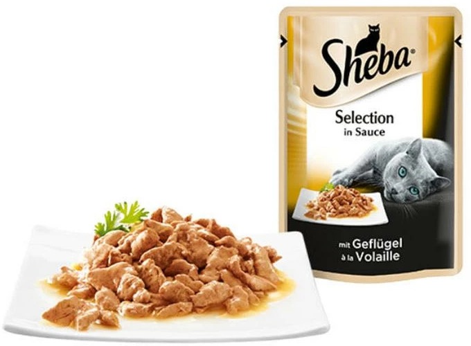 Image du produit Sheba Sélection en sauce (Adulte, 40 pcs, 3400 g)