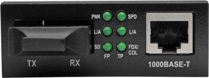 Actual product image Eaton Gigabit Multimode Fibre to Ethernet Media Converter 10/100/1000 SC International Pow