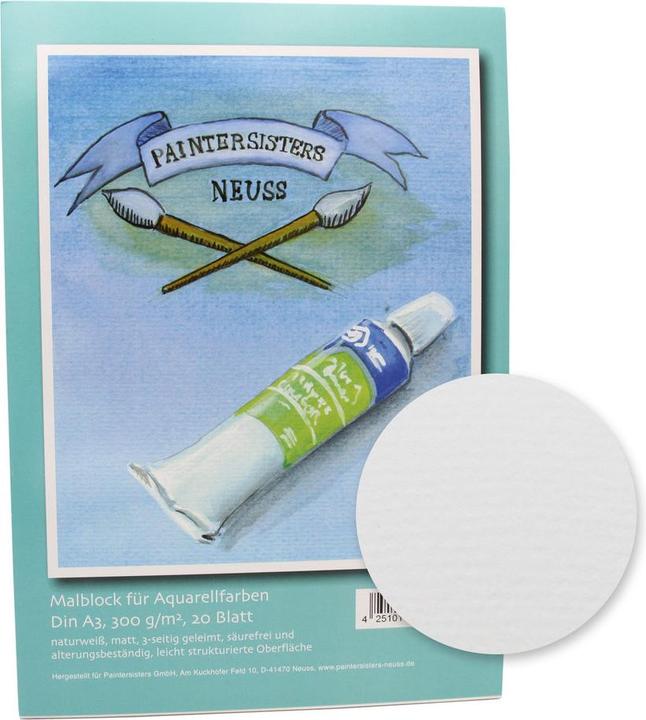Actual product image Paintersisters Watercolour Special Painting Pad A3 (A3)