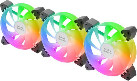 Actual product image Mars Gaming MF-3A (120 mm, 3 x)