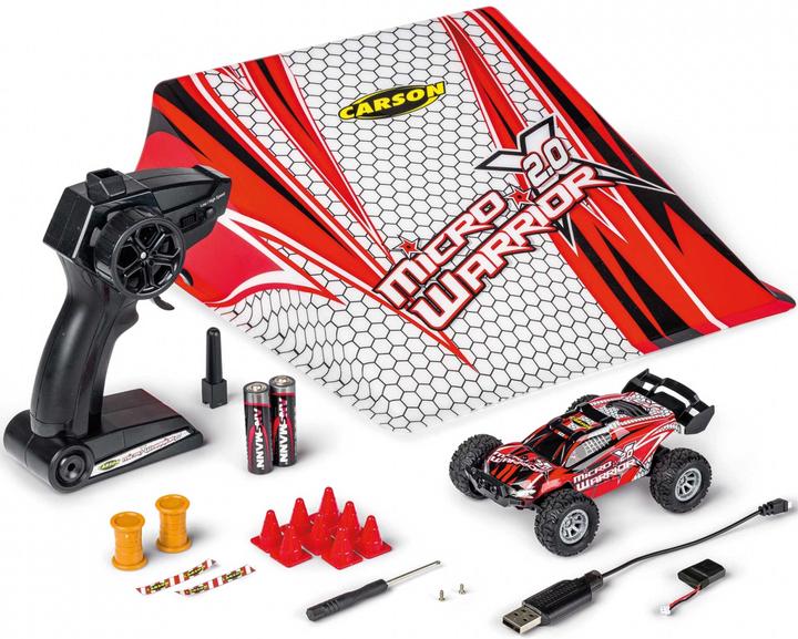 Actual product image Carson Micro X Warrior (RTR Ready-to-Run)