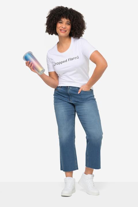 Produktbild Angel of Style 7/8-Jeans Claire, Stretchkomfort, geschnittener Saum, 5-Pocket (42)
