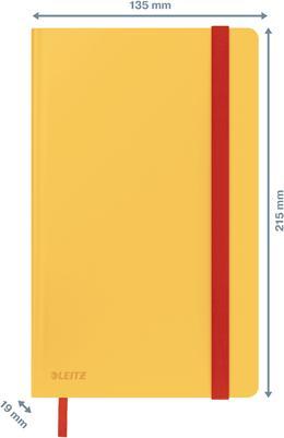 Actual product image Leitz Notebook Cosy 14.8 x 21 cm, Lined, Yellow (14.8 x 21 cm, Lined, Hardcover)