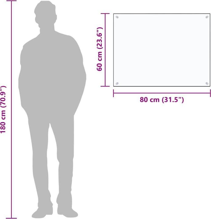 Image du produit vidaXL Küchenrückwand