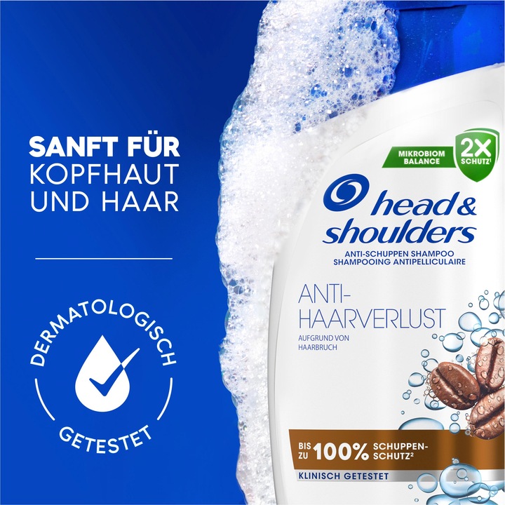 Actual product image Head & Shoulders Anti-Haarverlust (300 ml, Liquid shampoo)
