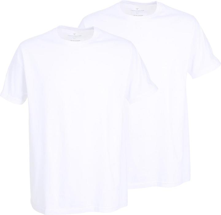 Immagine prodotto Tom Tailor Herren-Unterhemd 2er-Pack (XXL)
