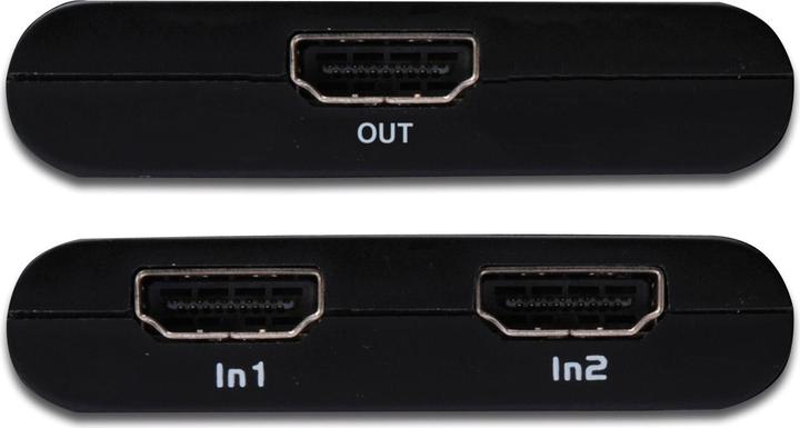 Actual product image Digitus DS-44302, Automatic HDMI Switch, 2-port