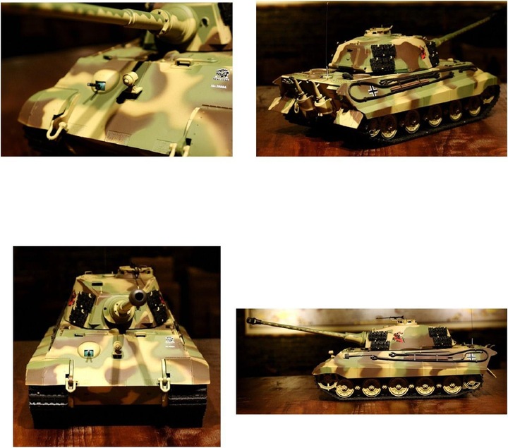 Produktbild Es-toys Heng Long RC Panzer Dt. Königstiger (RTR Ready-to-Run)