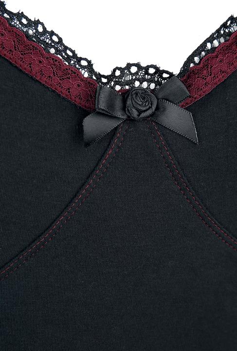 Produktbild Gothicana by EMP Top mit Spitze (L)