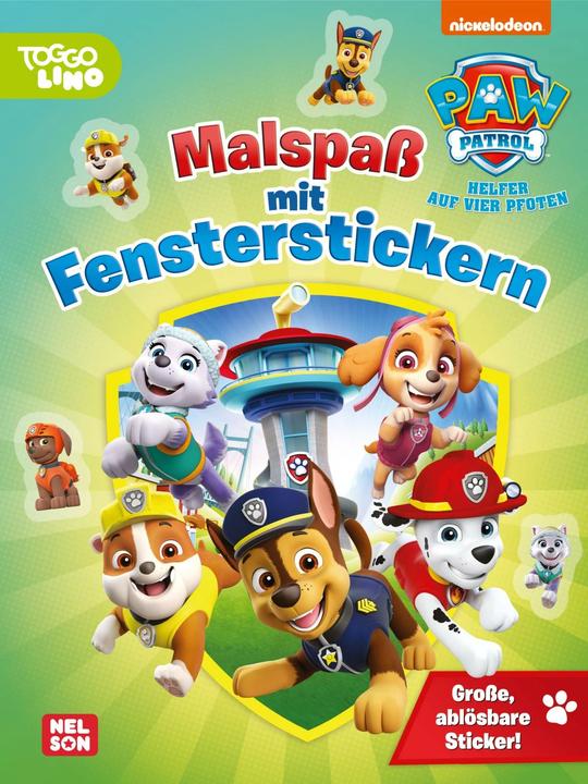 Produktbild PAW Patrol: Malspass mit Fensterstickern