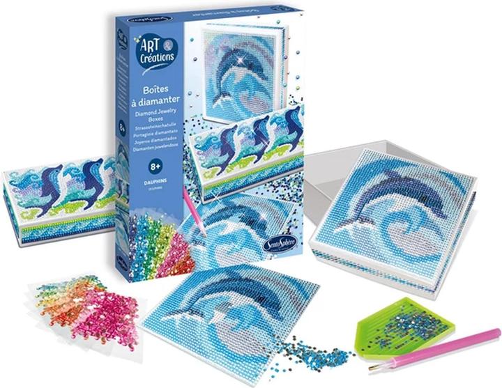 Sentosphere Coffret à strass Dauphins