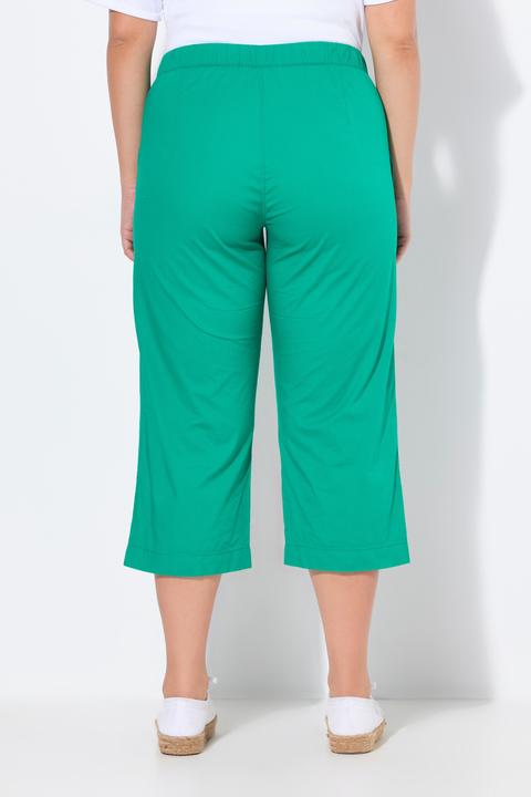 Immagine prodotto Ulla Popken Pantaloni a 7/8 modello Ruby con ginocchio preformato, taglio della gamba dritto e cintura elastica (42)