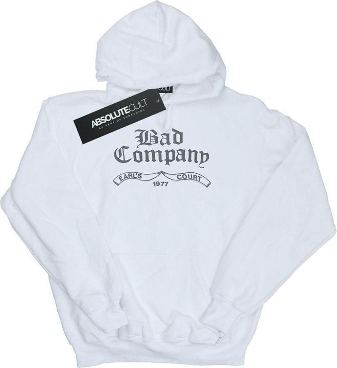 Actual product image Bad Company Mens Earl's Court 1977 Hoodie (S)