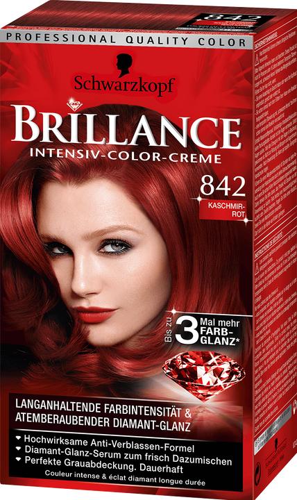 Produktbild Schwarzkopf Brillance (842 Kaschmir Rot)