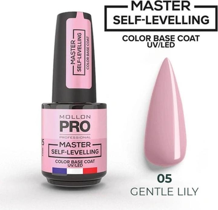 Produktbild Mollon Pro Mol Master Base Self Levelling No. 5 Gentle Lily (Base Coat)