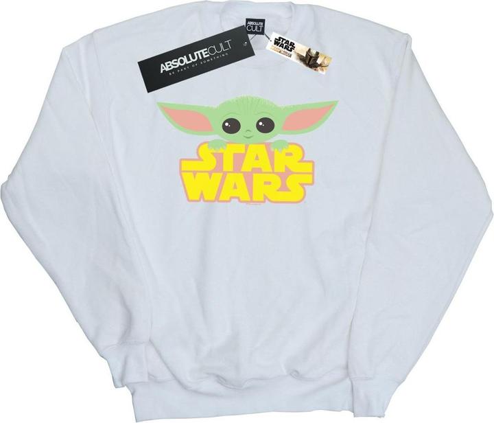 Immagine prodotto Star Wars The Mandalorian The Child And Logo Felpa Ragazzi (104)