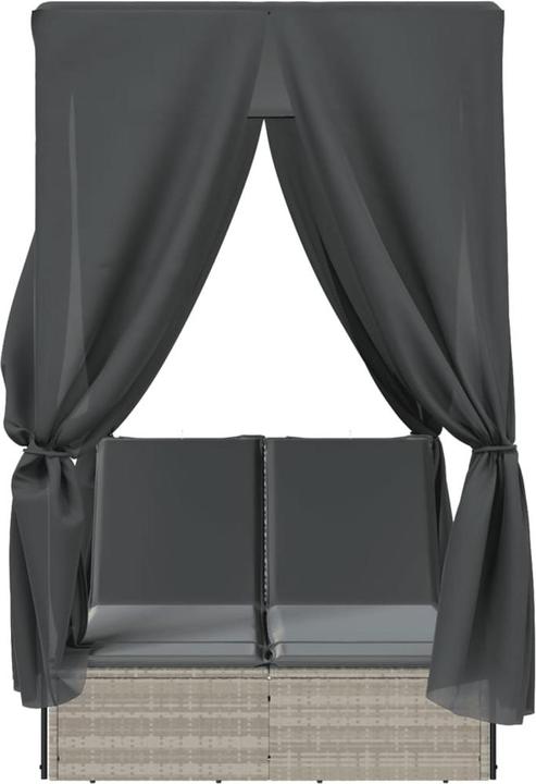 Actual product image vidaXL Doppel-Sonnenliege (114 cm)