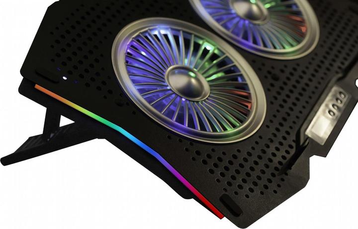 Image du produit Inca ARRAX II 2X RGB FAN,LCD CONTROL PANEL,7 STEPS 10"-18 "NTB COOLER