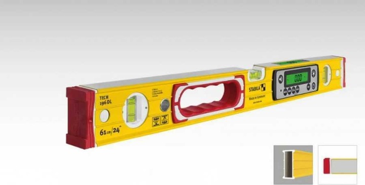 Image du produit Stabila Niveau à bulle électronique TECH 196 DL 81 cm sans étalonnage IP67 19828 (81 cm)
