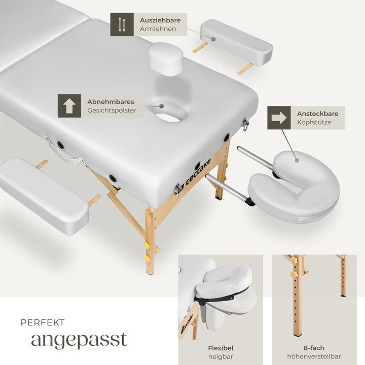Actual product image tectake Massage table