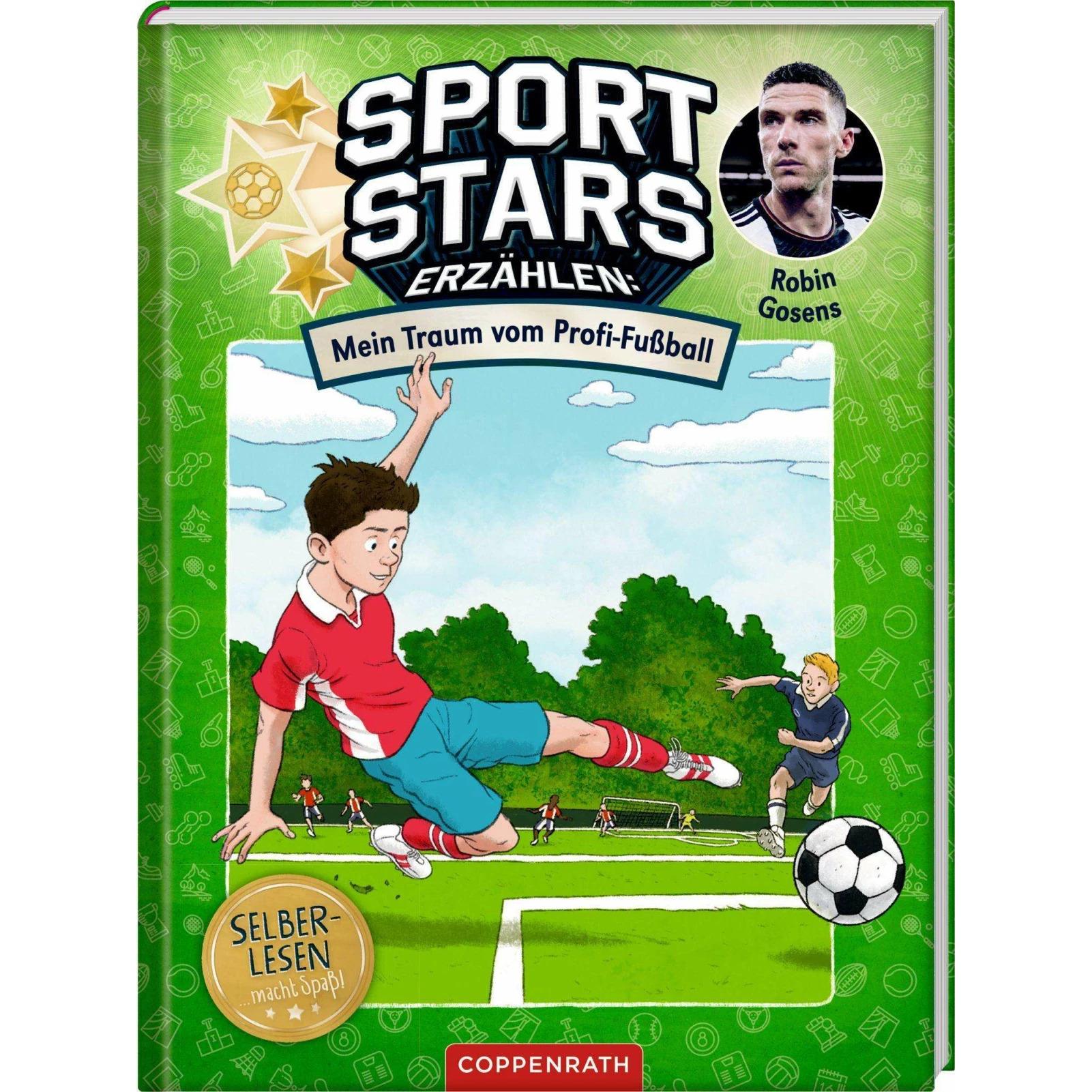 Sportstars erzählen (Leseanfänger, Bd. 1), Kinderbücher von Robin Gosens, ThiloKrapp
