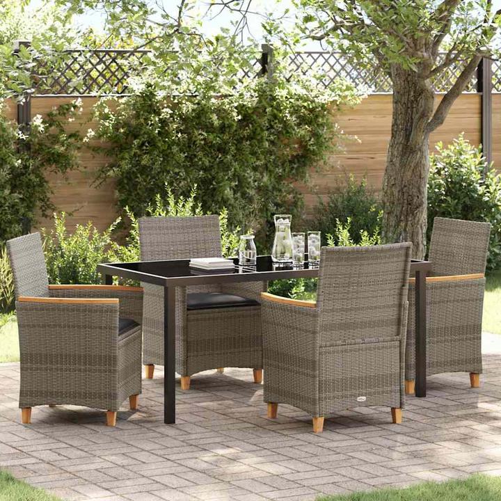 Produktbild vidaXL Garten Essgruppe (160 x 80 x 73 cm)