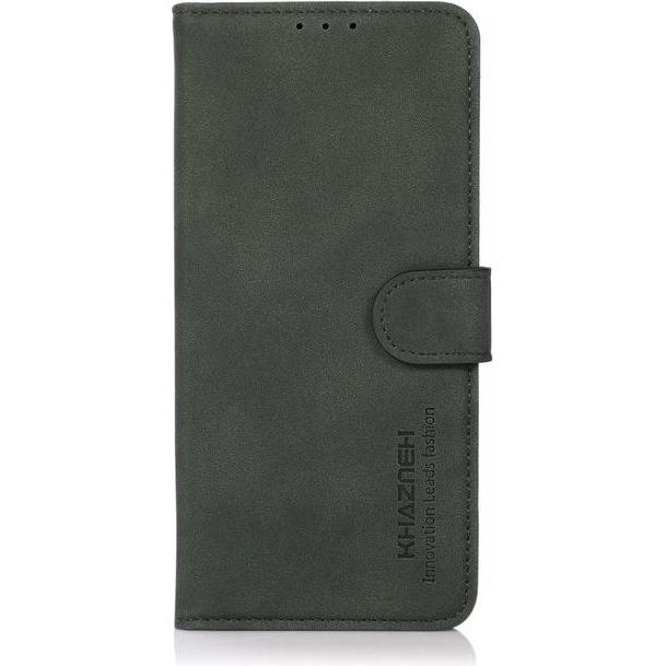 MU Classic Classic IV Leder Bookcover Series (Xiaomi Mi 11 Ultra), Smartphone Hülle, Grün