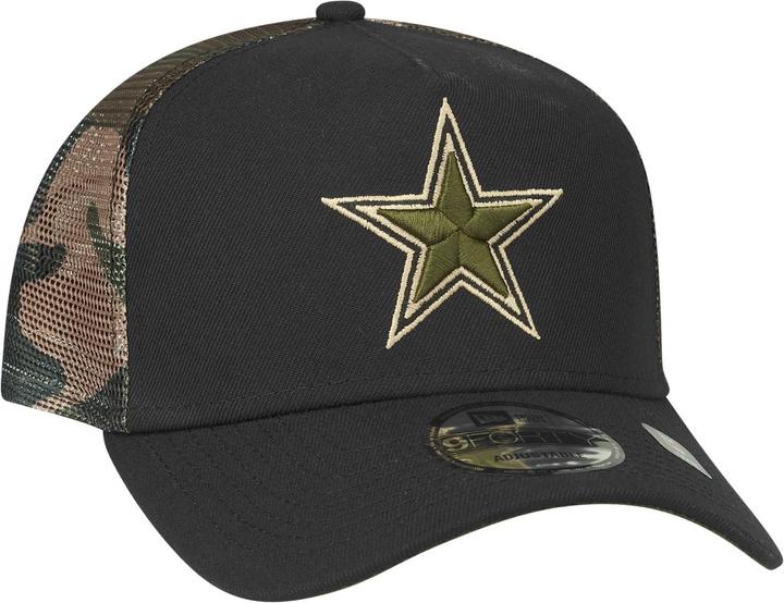 Image du produit New Era Snapback Trucker Cap - Dallas Cowboys wood camo