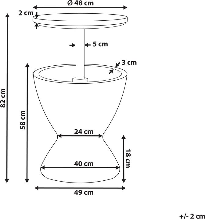 Produktbild Beliani Aisa