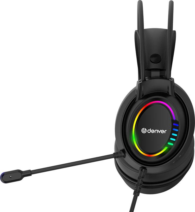 Produktbild Denver mit Mikrofon Electronics GHS130 Black Games (Kabelgebunden)