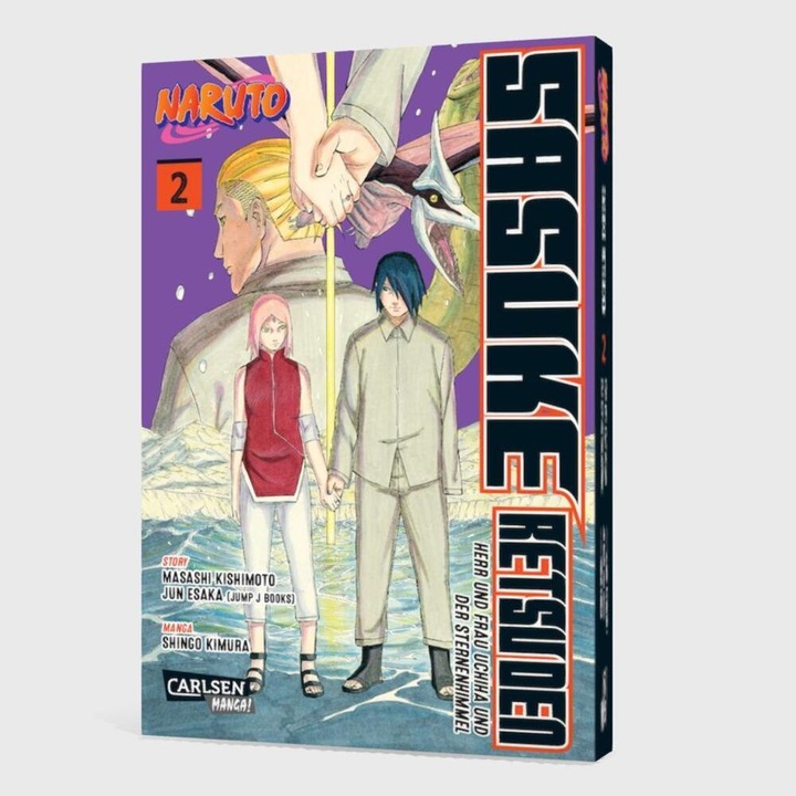 Image du produit Naruto - Sasuke Retsuden: Herr und Frau Uchiha und der Sternenhimmel (Manga) 2 (Allemand, Jun Esaka, 2024)