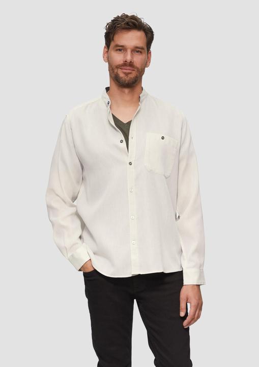 Image du produit S.Oliver Hemd Regular Fit: Hemd mit Stehkragen und Strukurmuster (XL)