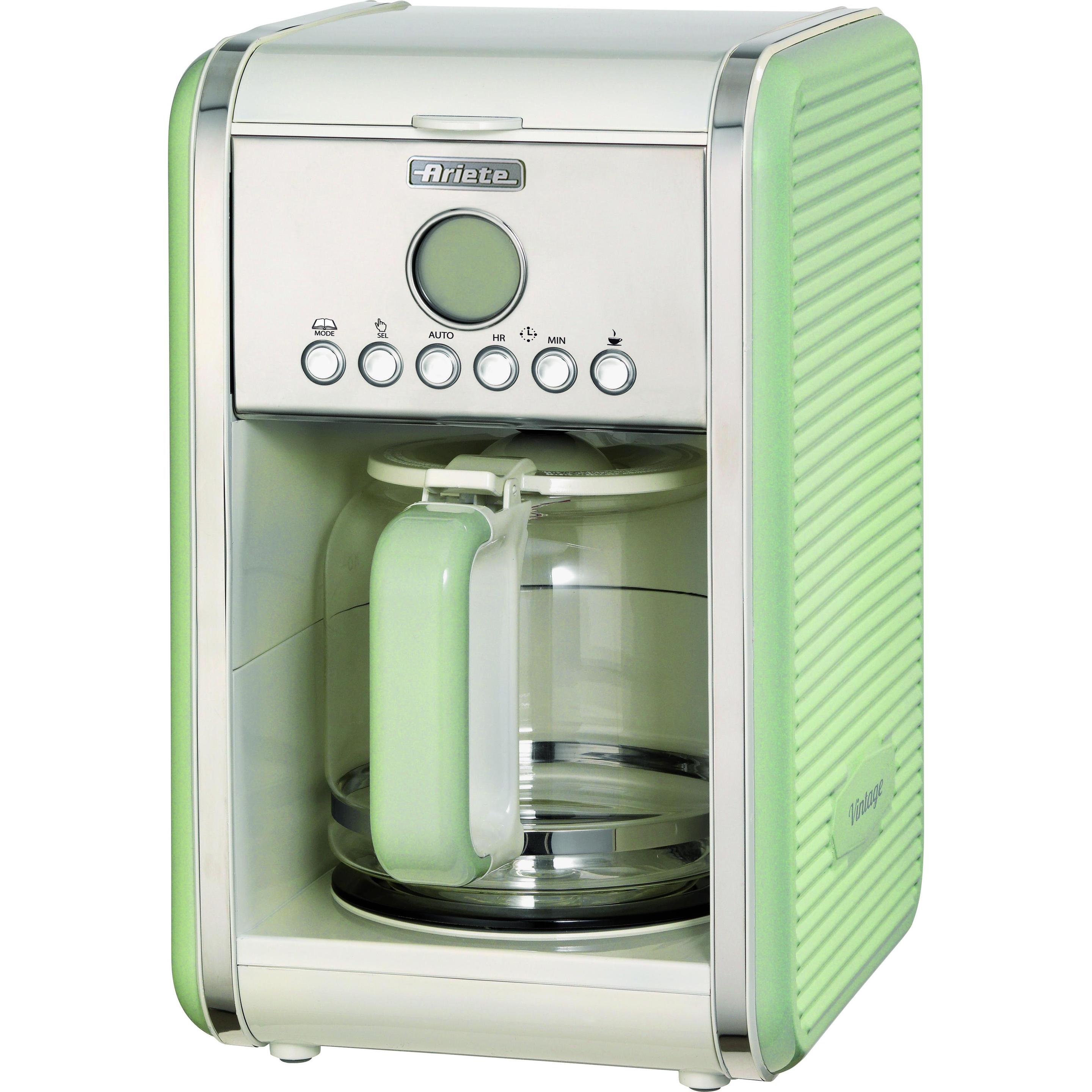 Ariete 1342 Vintage, Filterkaffeemaschine, Grün