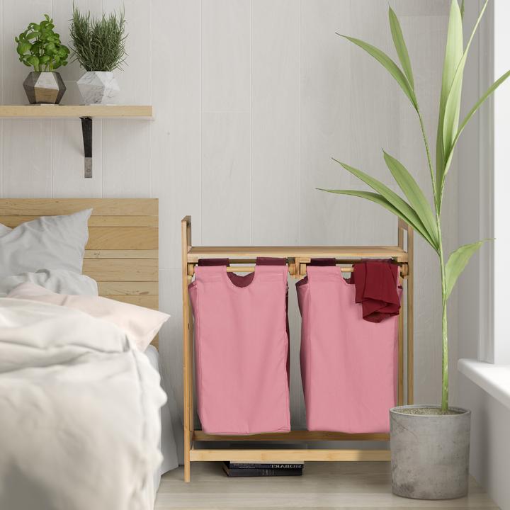 Actual product image Relaxdays Laundry basket