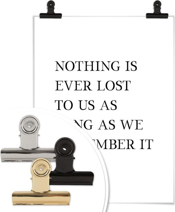 Actual product image Trenddeko Nothing is ever lost... (100 x 120 cm)