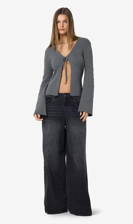 Produktbild Noisy May Vorn gebundene Strickjacke (M)