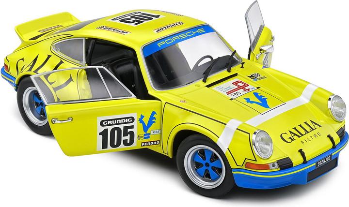 Produktbild Solido 1:18 Porsche 911 RSR gelb