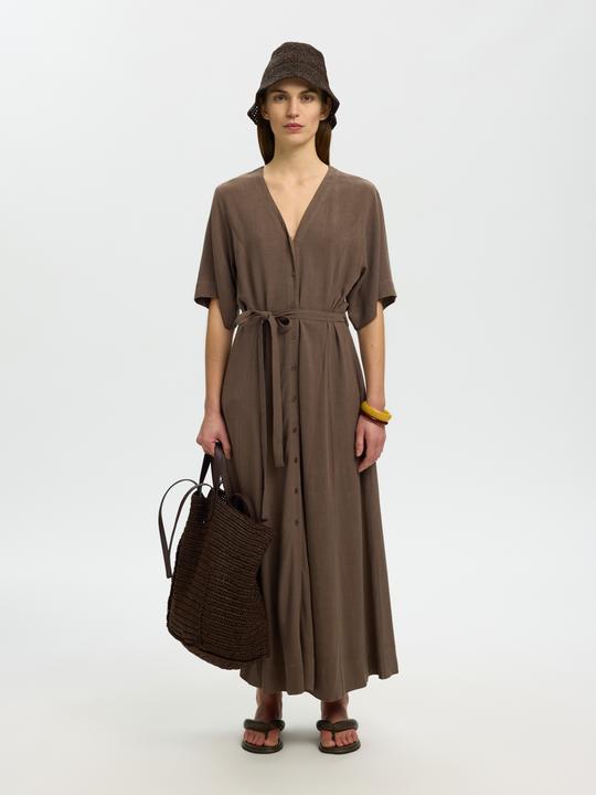 Image du produit Selected Slfviva Regular Linen Blend Dress Noos (34)