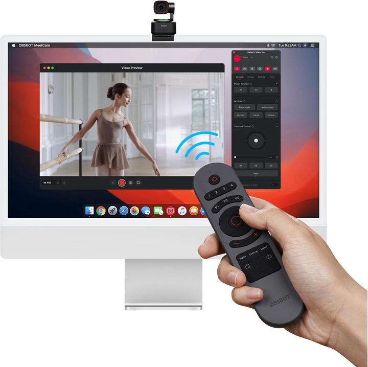 Actual product image Obsbot Tiny Smart Remote 2 (Device-specific remote control, Infrared)