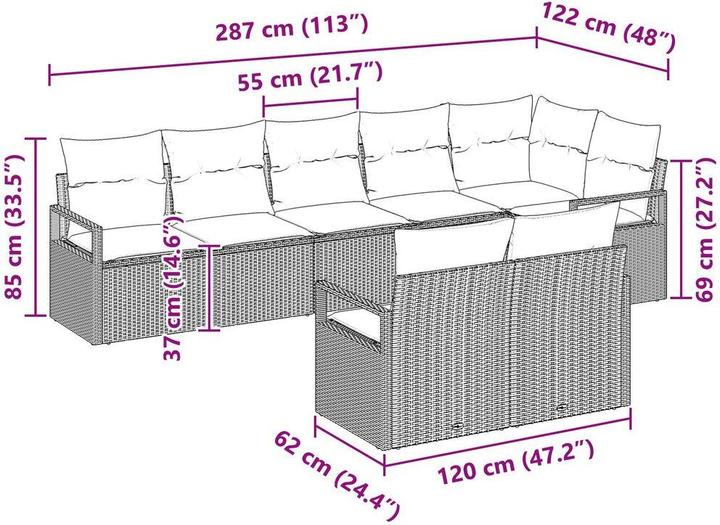 Actual product image vidaXL Michaela