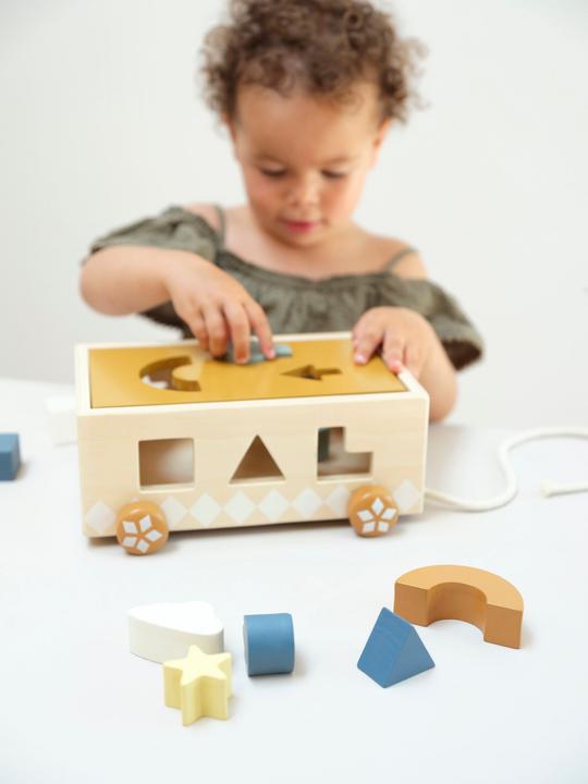 Actual product image Fabelab Sortierwagen Zum Ziehen