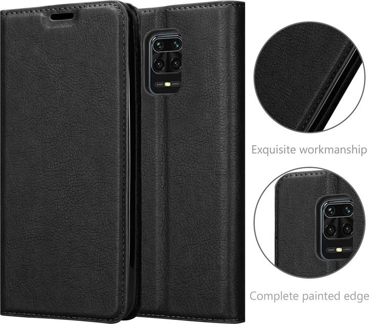 Actual product image Cadorabo Book Invisible Magnet Cover (Xiaomi Redmi Note 9, Xiaomi Redmi Note 9S)