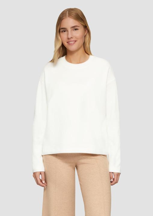 Produktbild S.Oliver Sweatshirt Weiches Sweatshirt mit gebrushter Oberfläche (44)