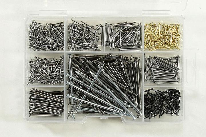 Produktbild Kinzo Nail set, 975pcs ass st (975 Stück, 80 mm)
