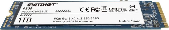 Produktbild Patriot P300 (1000 GB, M.2 2280)