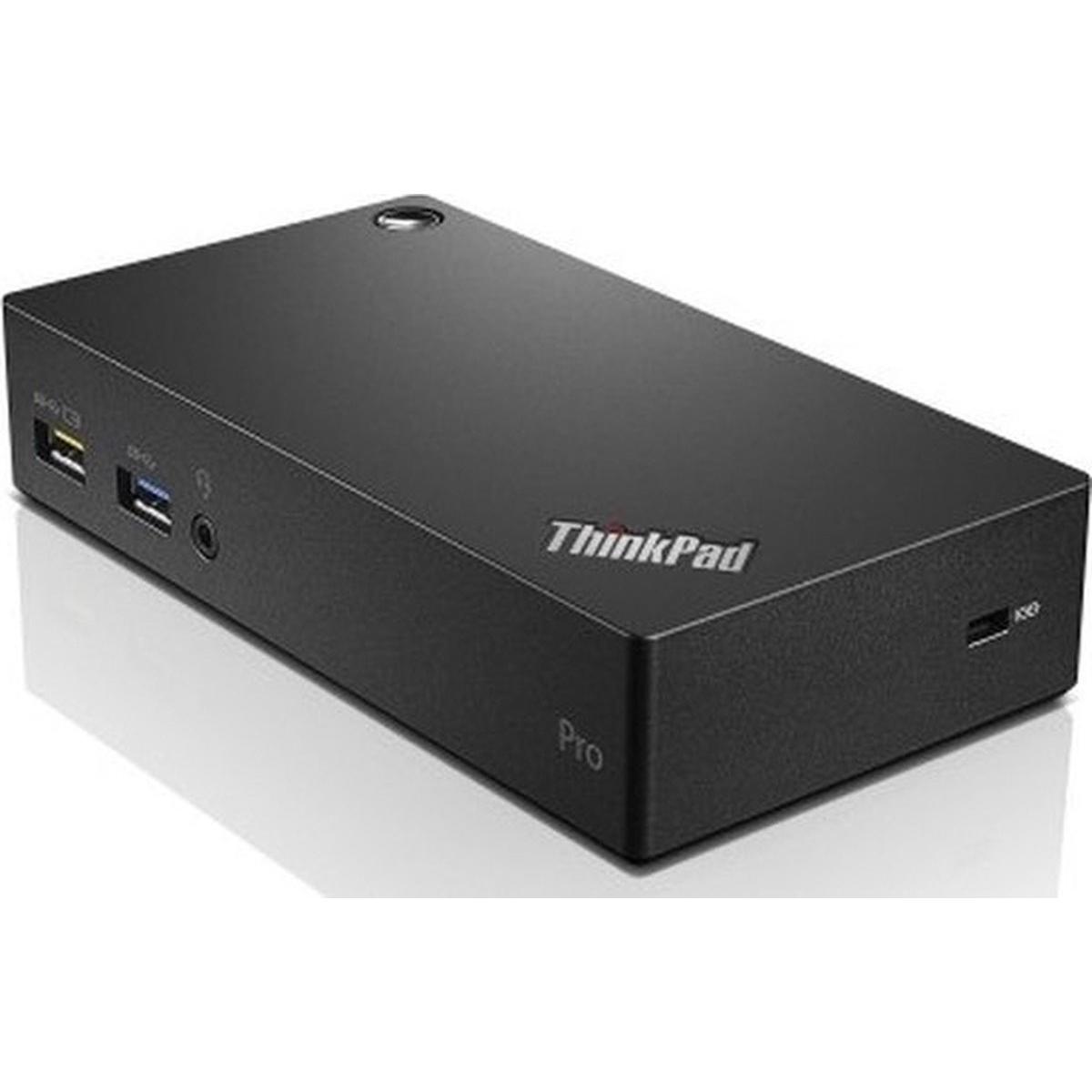 Lenovo ThinkPad Pro Dock (USB-B, 10 Ports), Dockingstation + USB Hub, Schwarz
