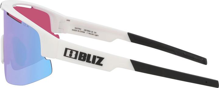 Produktbild Bliz Matrix Nano Optics Nordic (matt white, Rosé, Violett Blau verspiegelt)