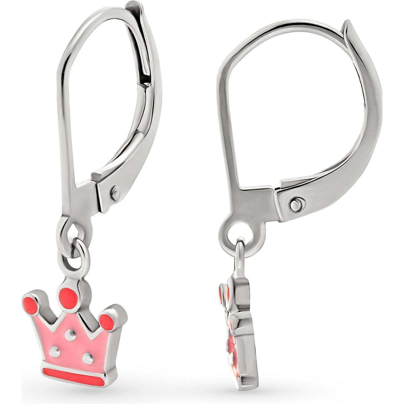 Thumbnail - Favs, Ohrringe, Ohrhänger, (Emaille, 925er Silber)