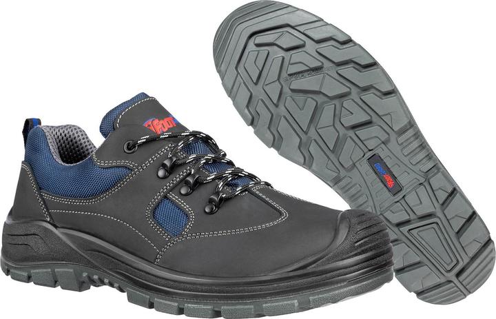 Footguard SAFETY BOOTS LOW S3 SRC BLACK/BLUE.46 (S3, 46)