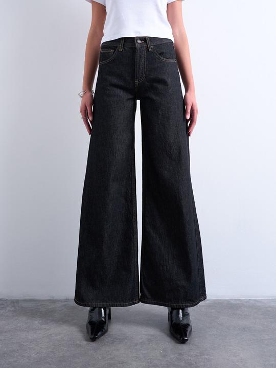 Actual product image Spokey Weiter Beinschnitt Mid Rise Jeans Weit geschnitten (28)
